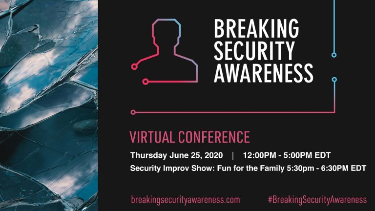 [6-25-20] Join us for “Hacking Security Culture”