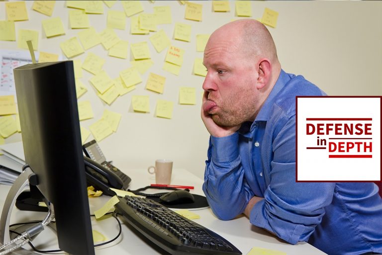 Defense in Depth: Drudgery of Cybercrime