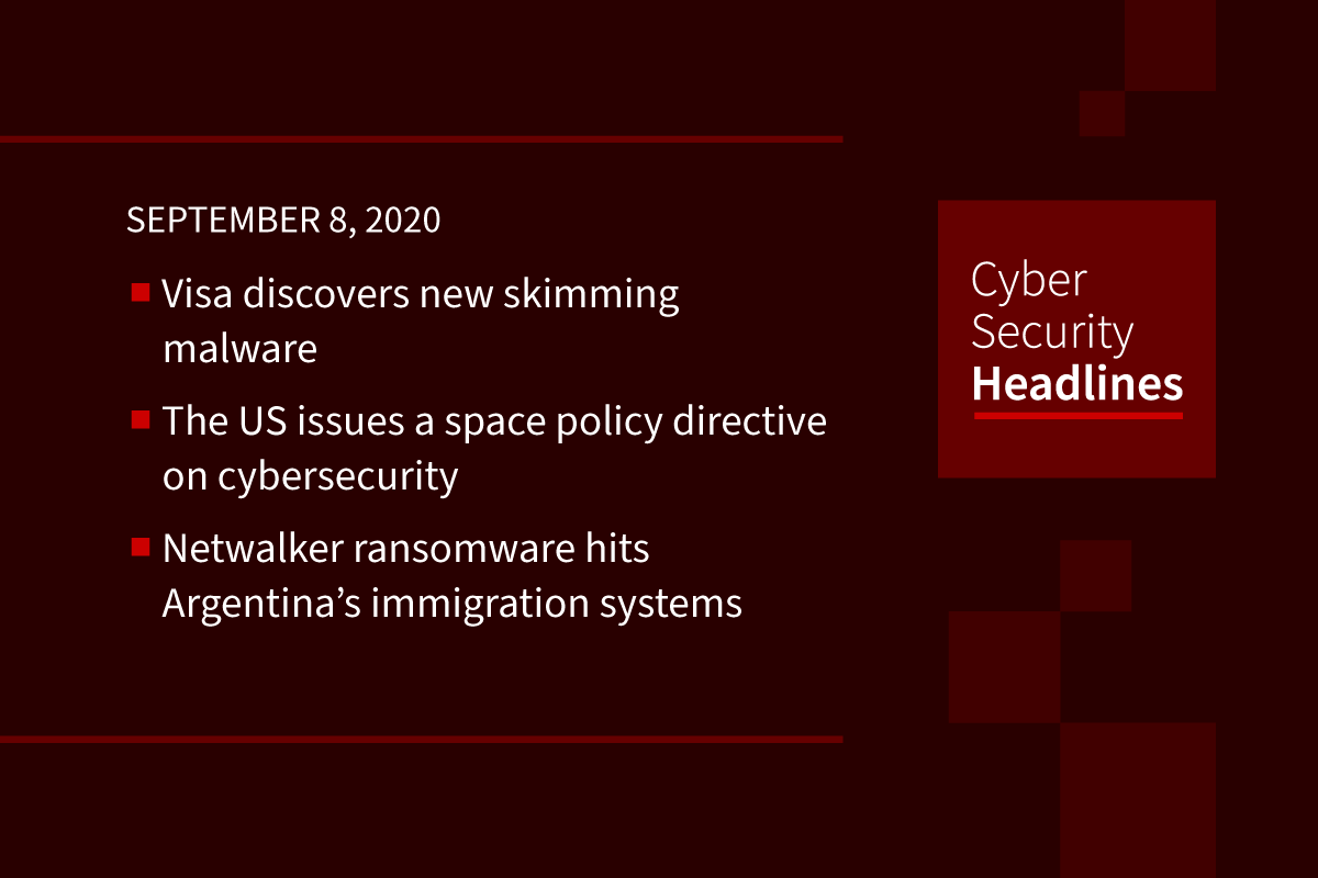 Cybersecurity News - September 8, 2020