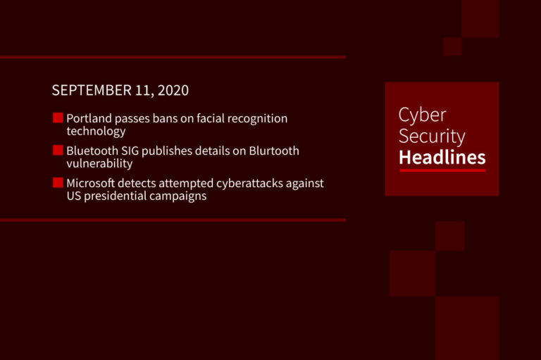 Cybersecurity News – September 11, 2020