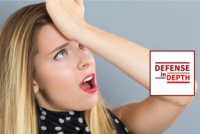 Defense in Depth: Calling Users Stupid