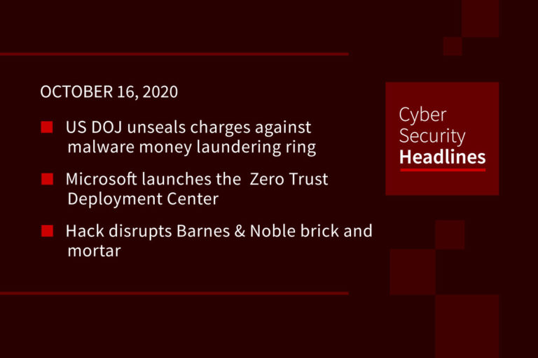 Cybersecurity News – October 16, 2020