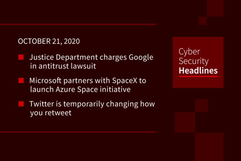 Cybersecurity News – October 21, 2020