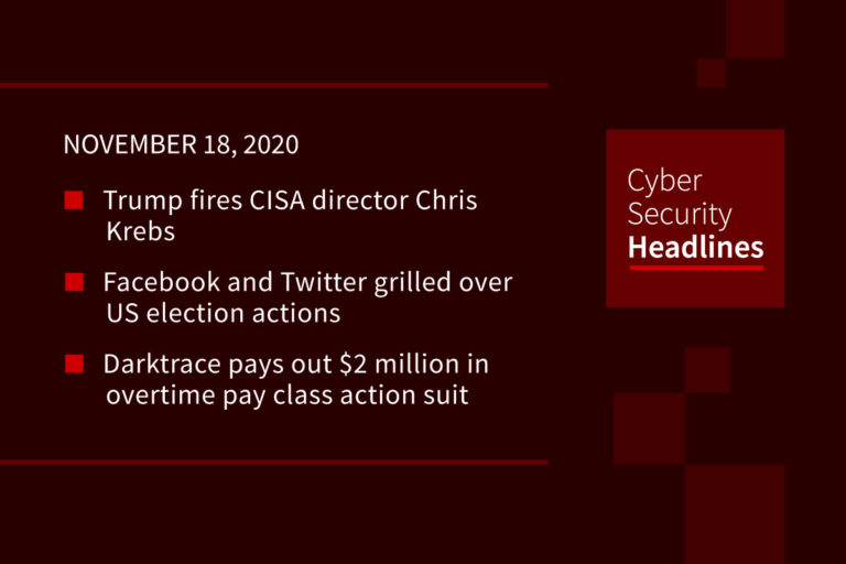 Cybersecurity News – November 18, 2020