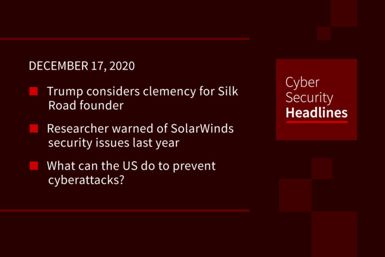Cybersecurity News – December 17, 2020