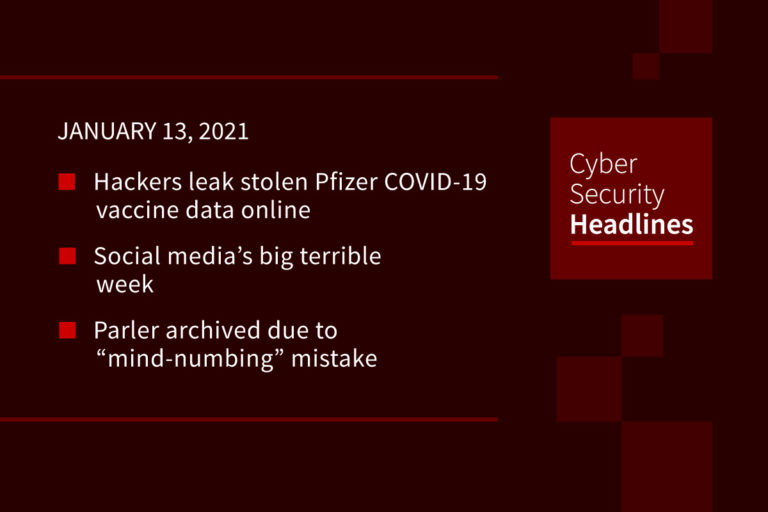 Cybersecurity News – January 13, 2021