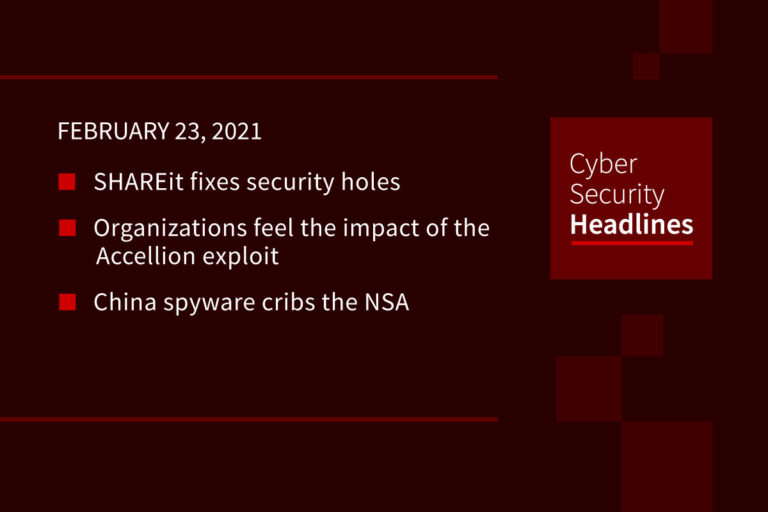 Cybersecurity News – February 23, 2021