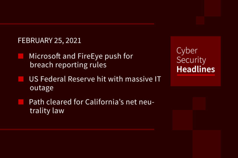 Cybersecurity News – February 25, 2021