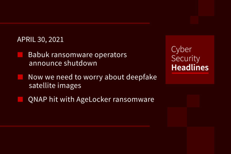 Cybersecurity News – April 30, 2021