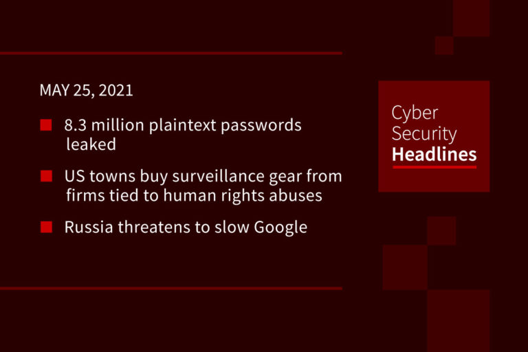 Cybersecurity News – May 25, 2021