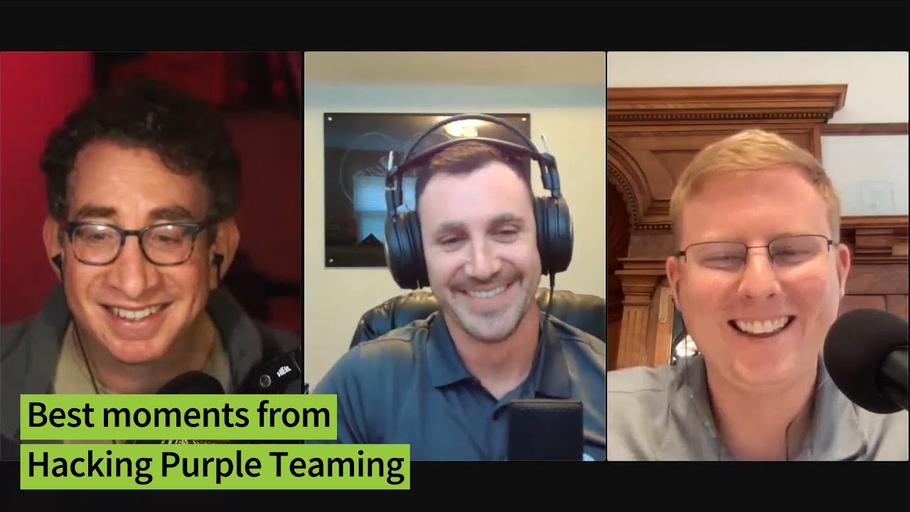 Best moments from “Hacking Purple Teaming” – CISO Series Video Chat