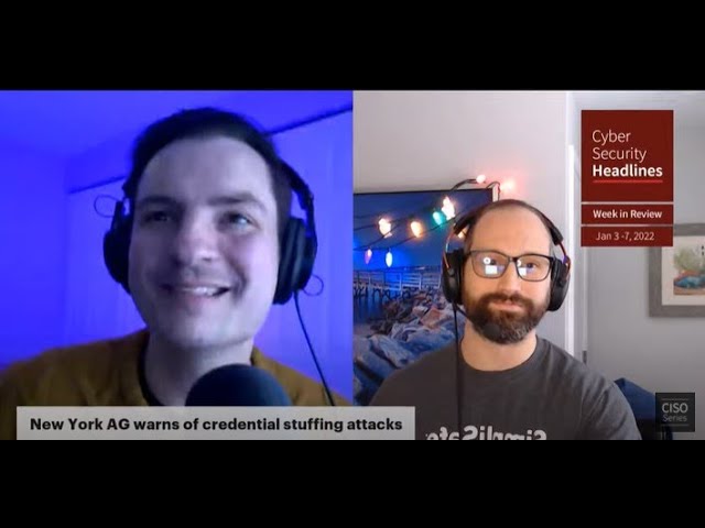 Cybersecurity News – Week in Review – Jan 3-7, 2022