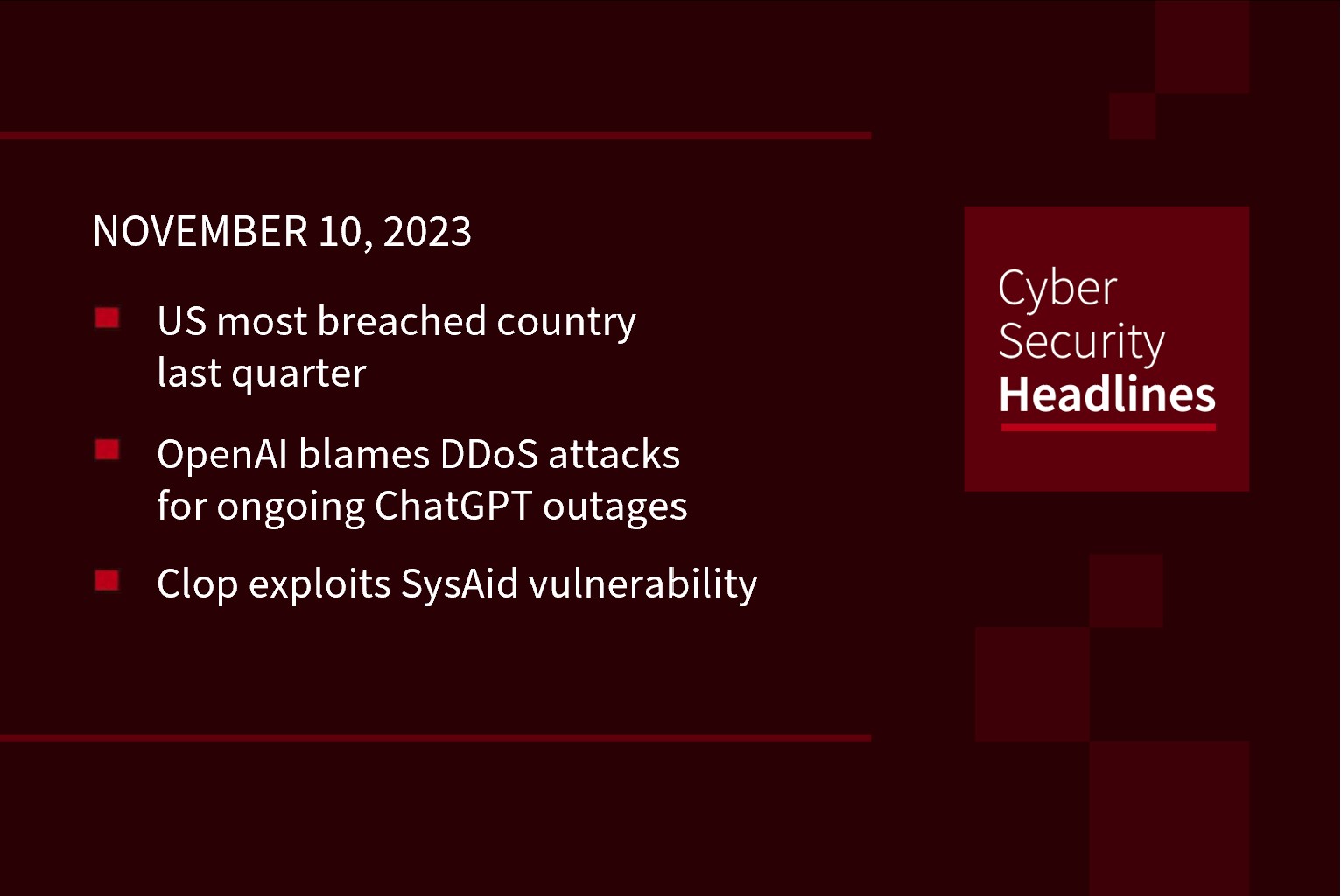 Cybersecurity News Week in Review: Okta explains hack, Google Calendar as C2, Selling military data